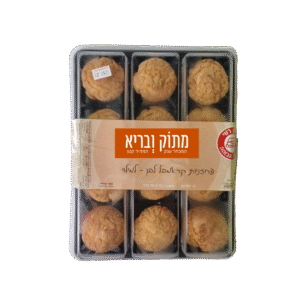 פחזניות קרמבל לבן למילוי 12 יח'