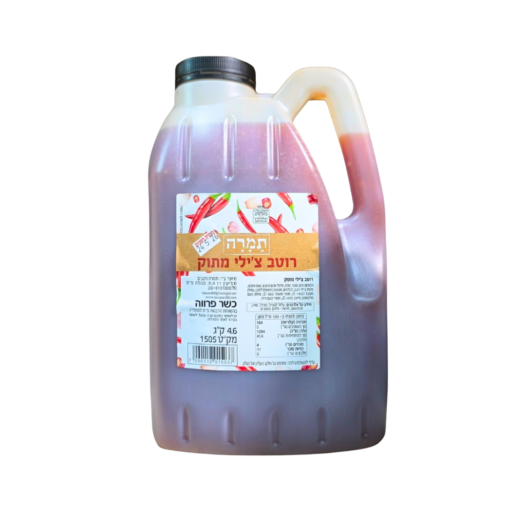 רוטב צילי מתוק גלון 4.6 ק"ג