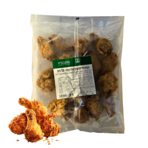 כנפי עוף טוויסט מצופים קמח מוכן 700 גרם